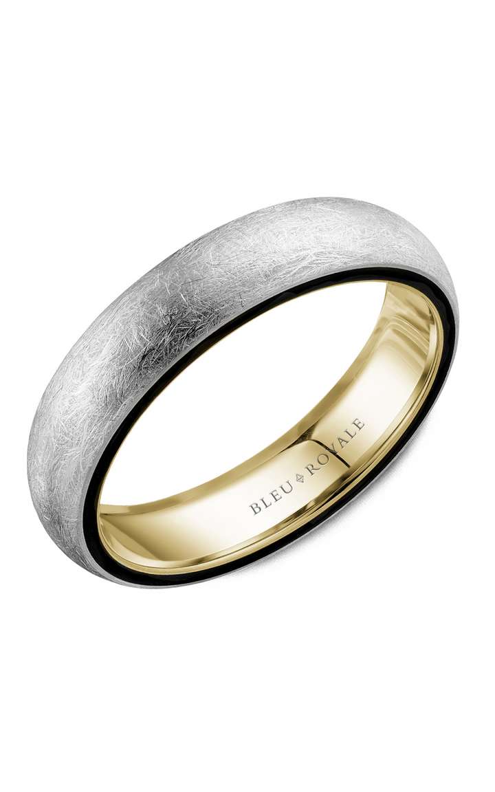 Bleu Royale Men's Wedding Band RYL-063WY5