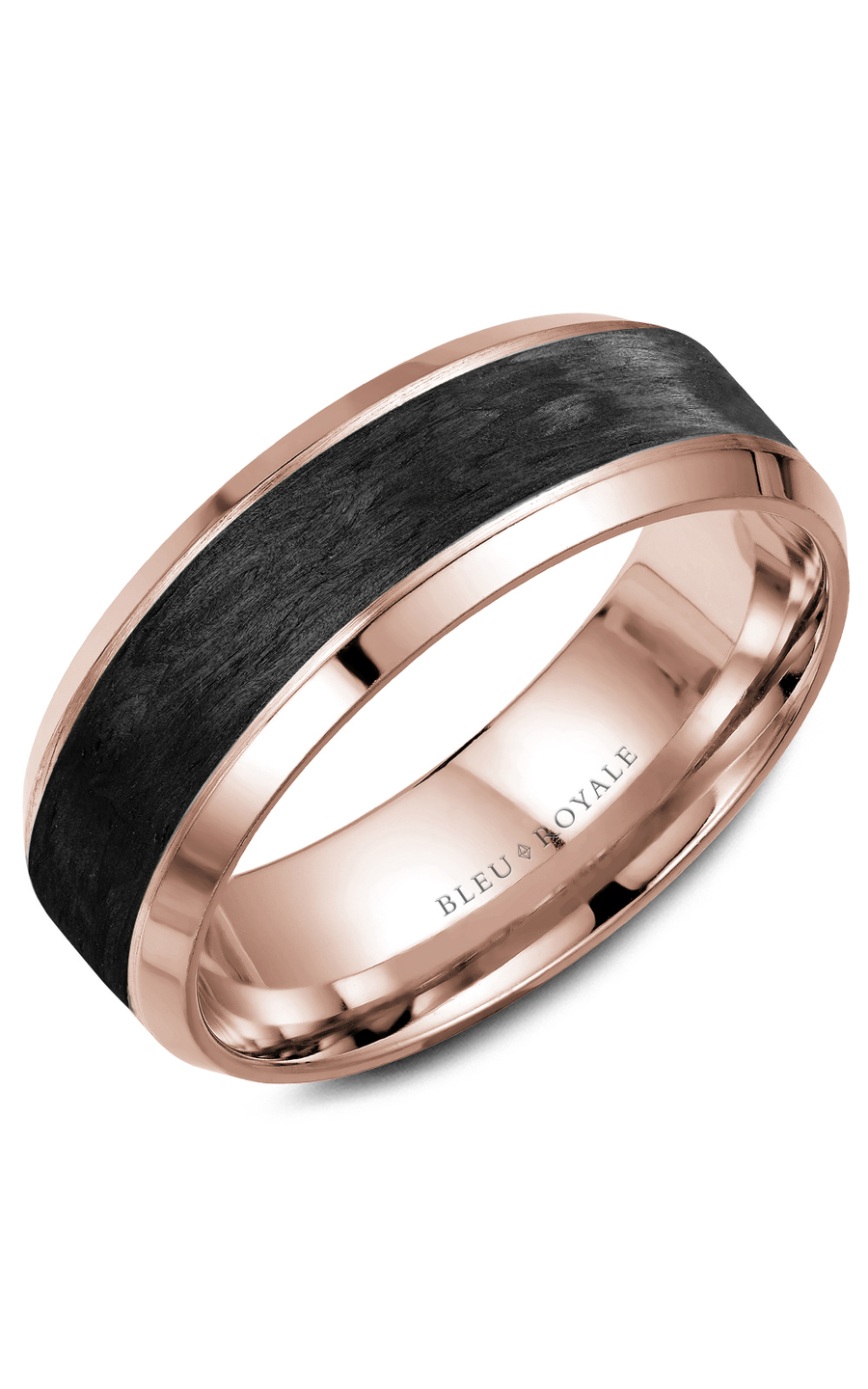 Bleu Royale Men's Wedding Band RYL-064R75