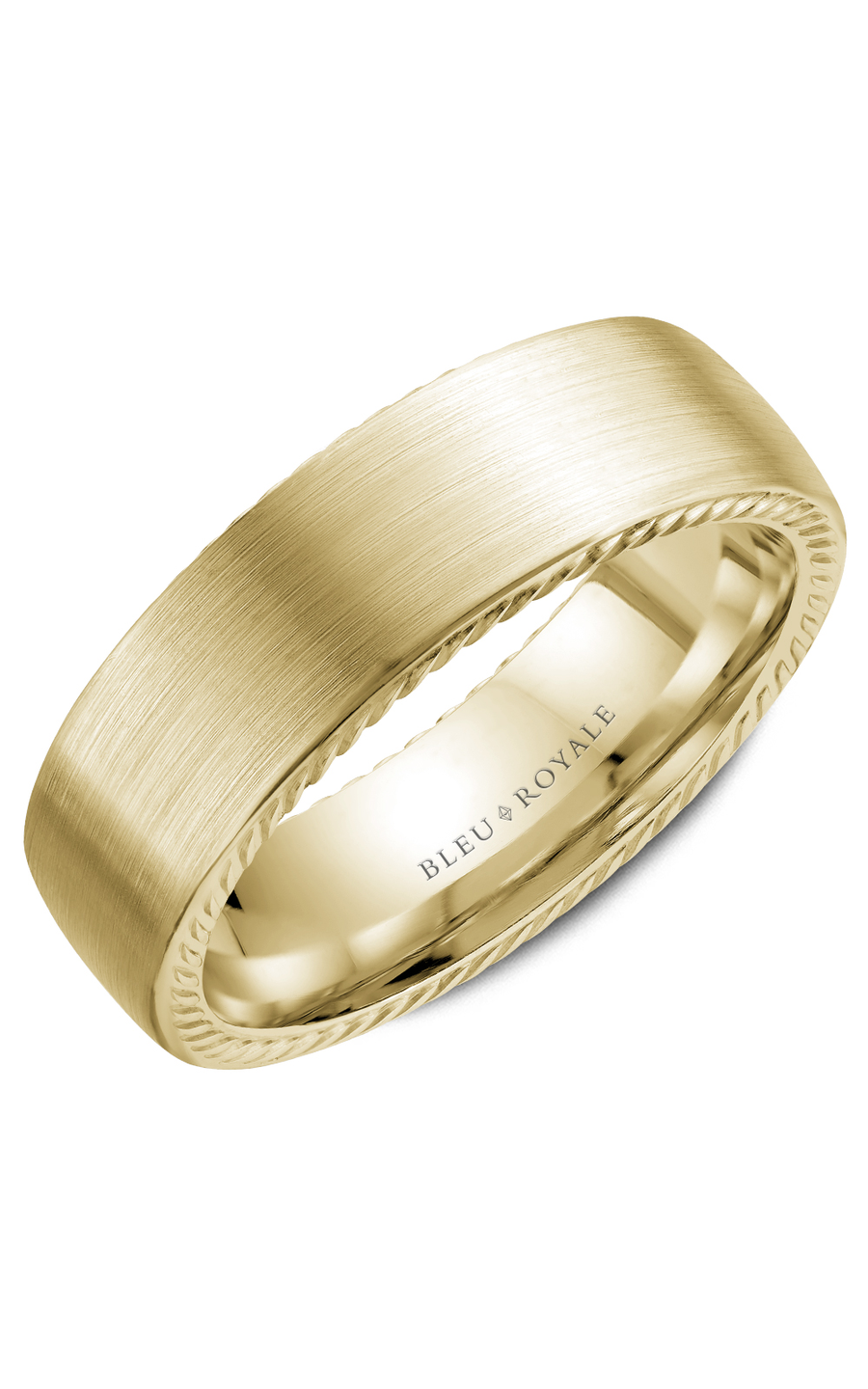 Bleu Royale Men's Wedding Band RYL-065Y65