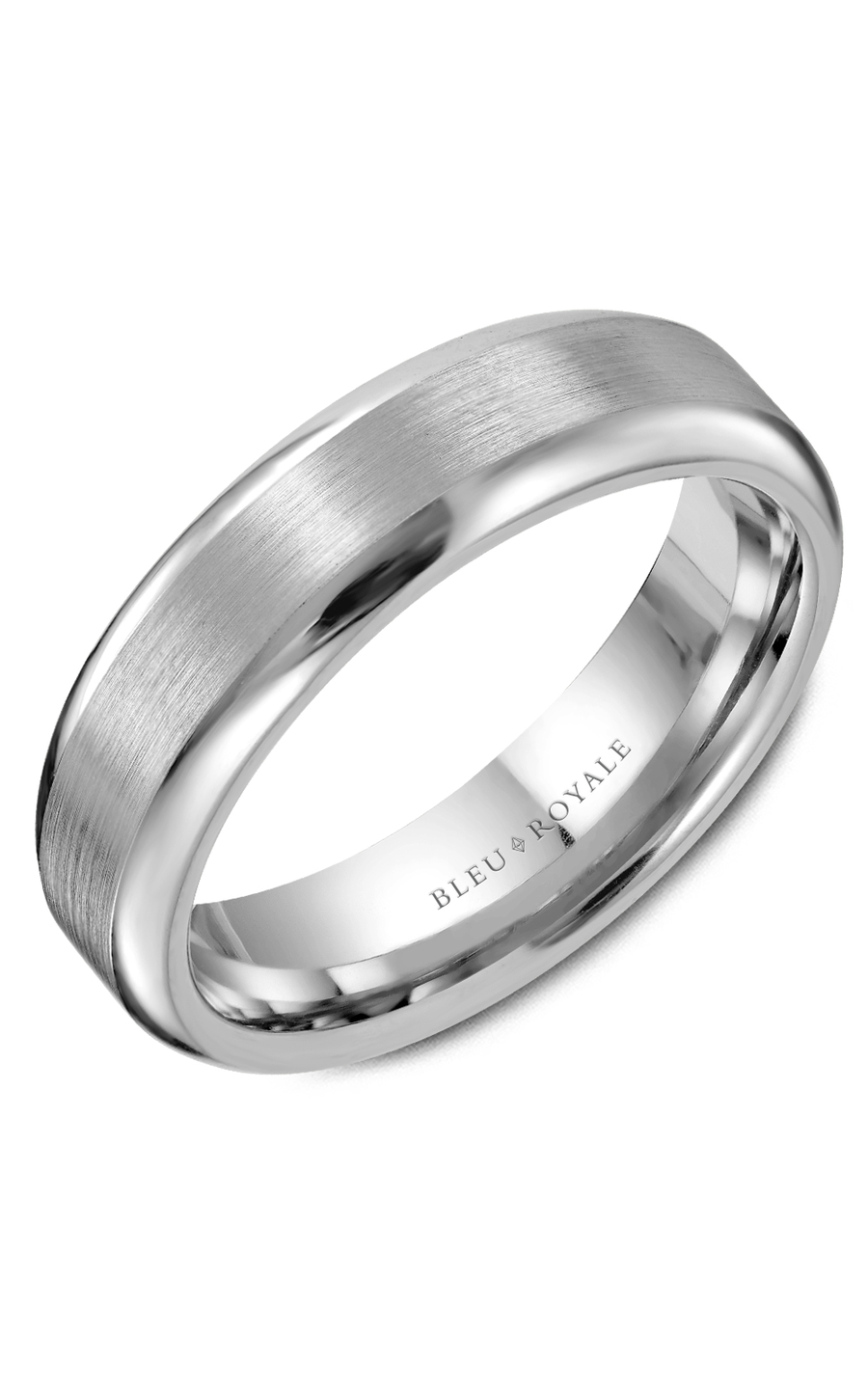 Bleu Royale Men's Wedding Band RYL-075W6