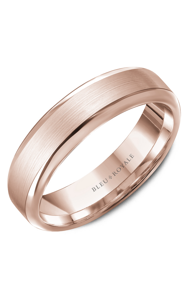 Bleu Royale Men's Wedding Band RYL-076R6