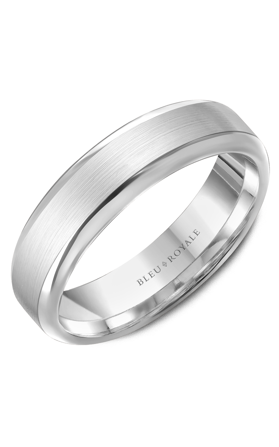 Bleu Royale Men's Wedding Band RYL-076W6