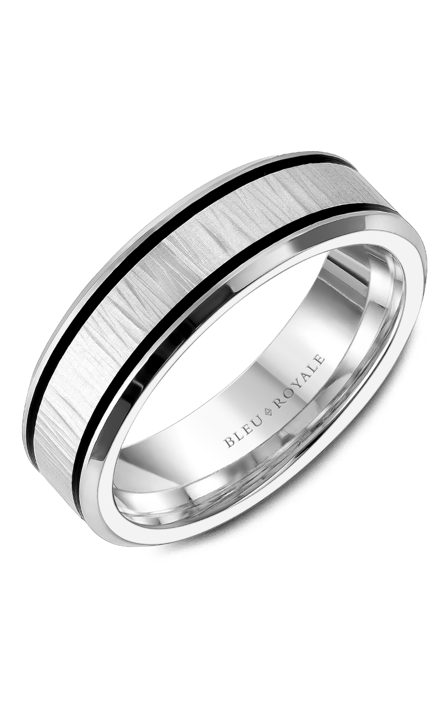 Bleu Royale Men's Wedding Band RYL-080W65