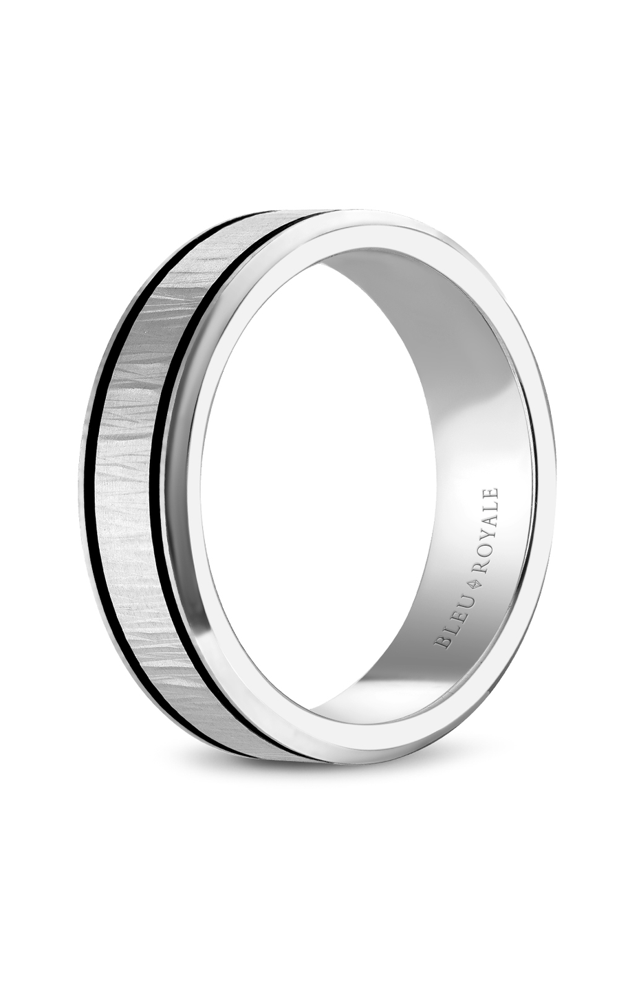 Bleu Royale Men's Wedding Band RYL-080W65