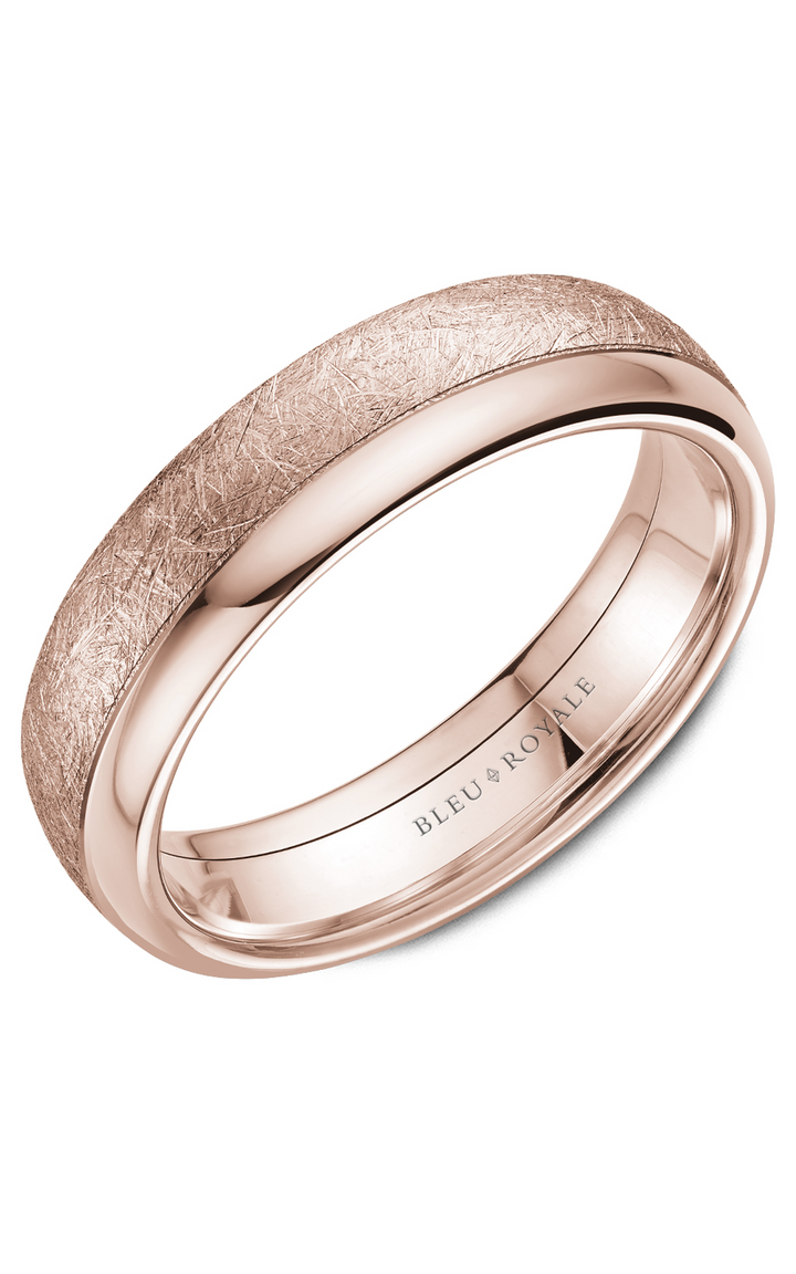 Bleu Royale Men's Wedding Band RYL-081R6