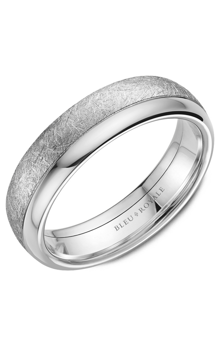 Bleu Royale Men's Wedding Band RYL-081W6