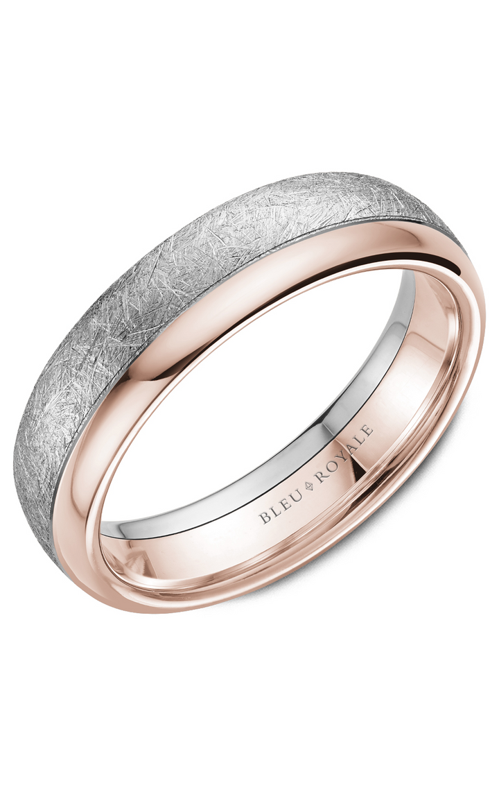 Bleu Royale Men's Wedding Band RYL-081WR6