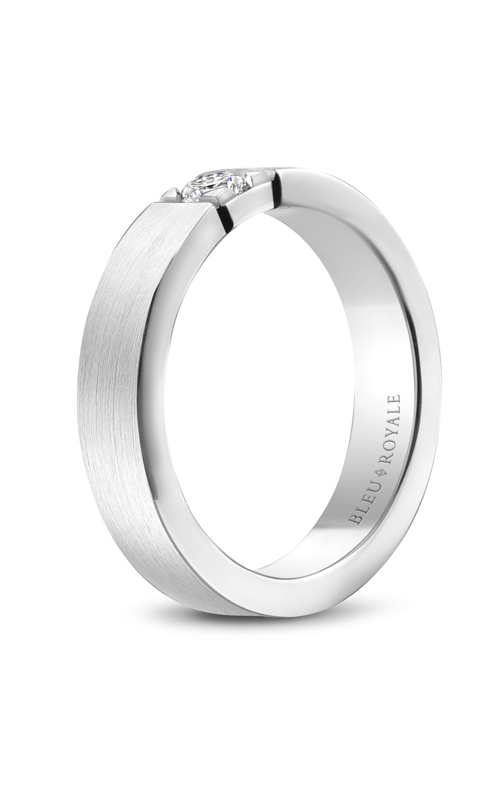 Bleu Royale Men's Wedding Band RYL-083WD5