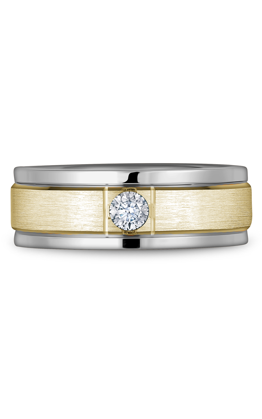 Bleu Royale Men's Wedding Band RYL-084YWD8