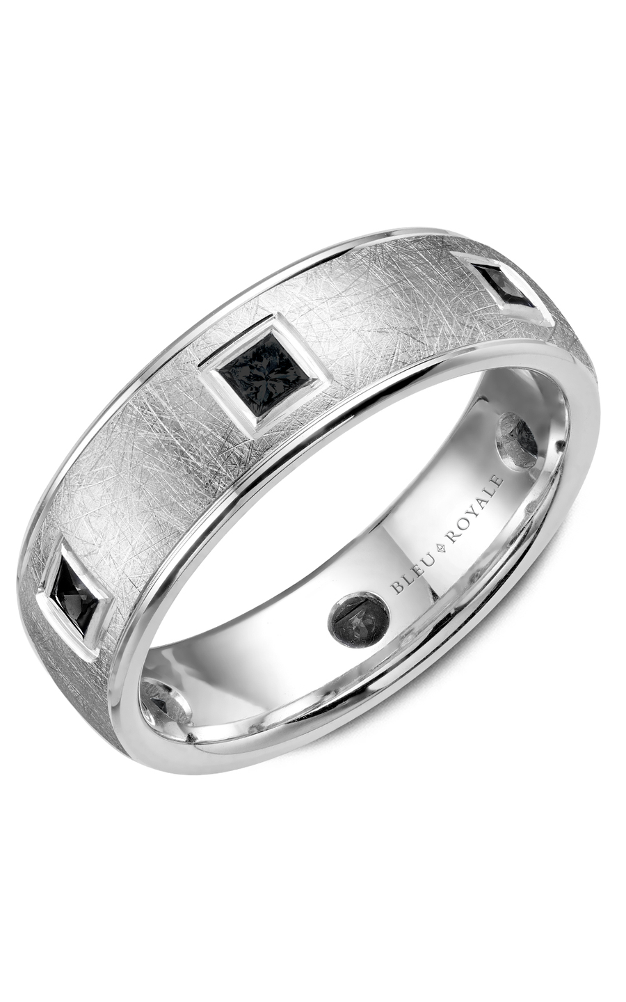 Bleu Royale Men's Wedding Band RYL-089WD75