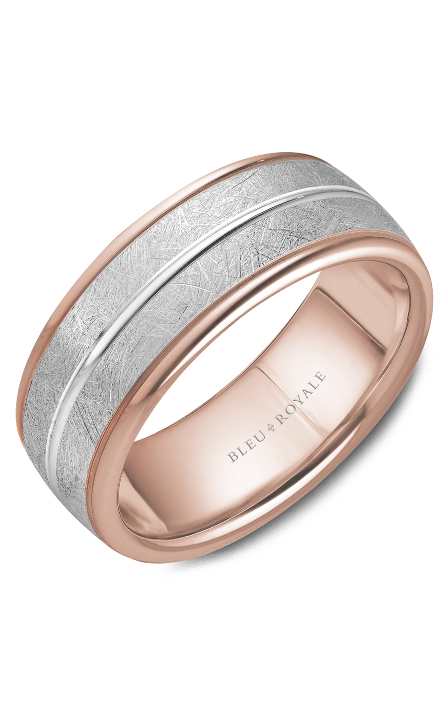 Bleu Royale Men's Wedding Band RYL-102WR85