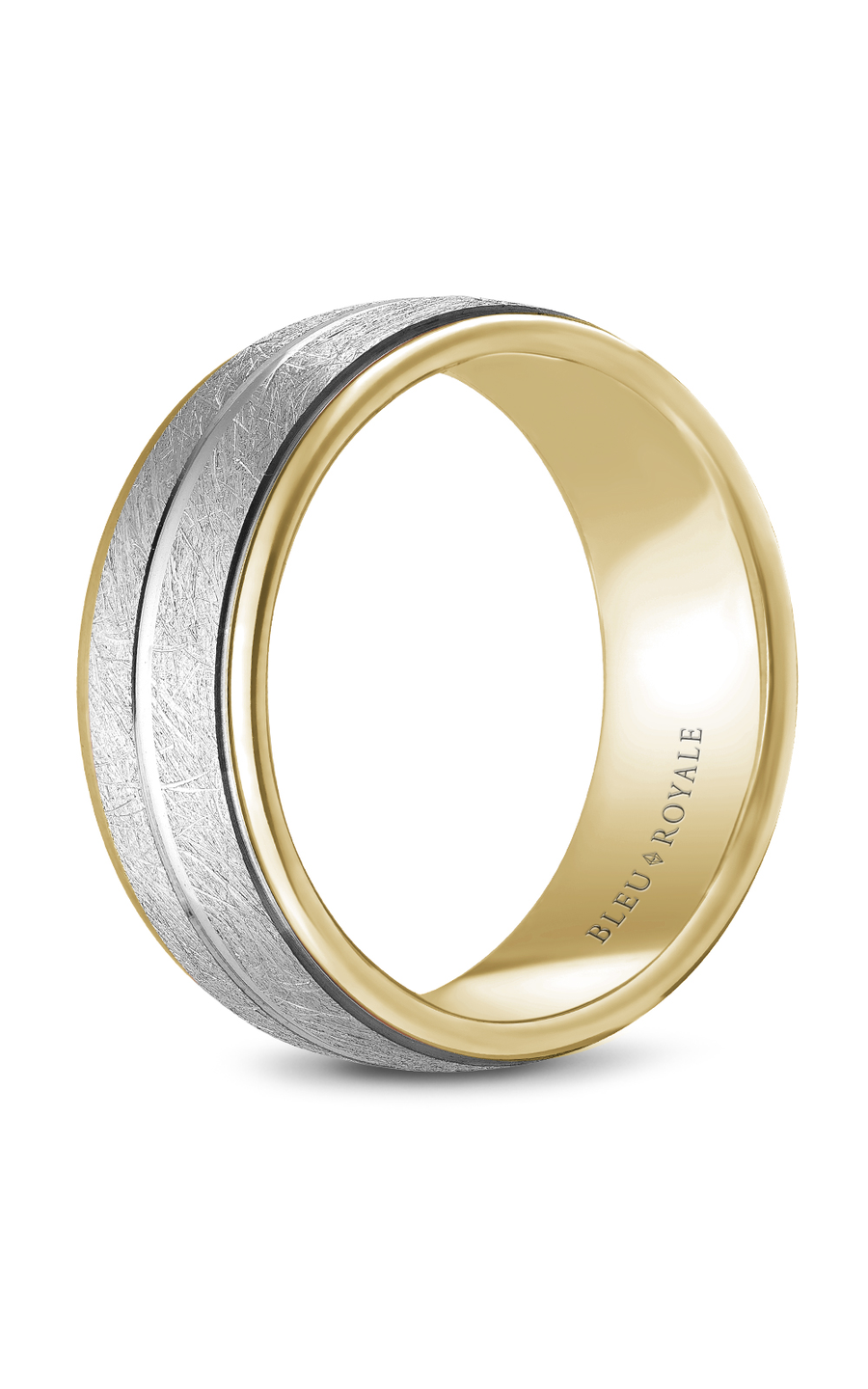 Bleu Royale Men's Wedding Band RYL-102WY85