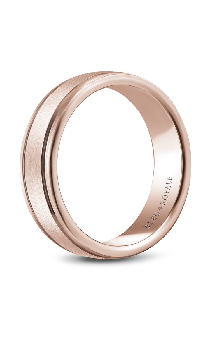 Bleu Royale Men's Wedding Band RYL-103R65