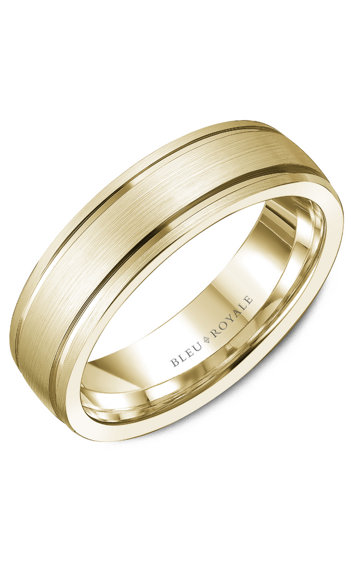 Bleu Royale Men's Wedding Band RYL-103Y65