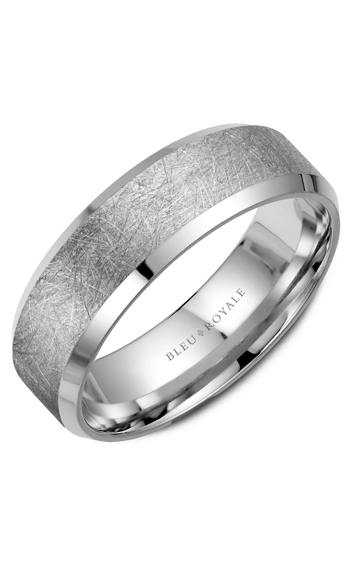 Bleu Royale Men's Wedding Band RYL-104W7