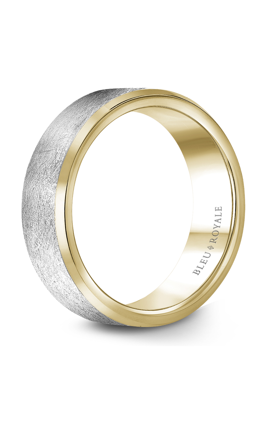 Bleu Royale Men's Wedding Band RYL-104WY7