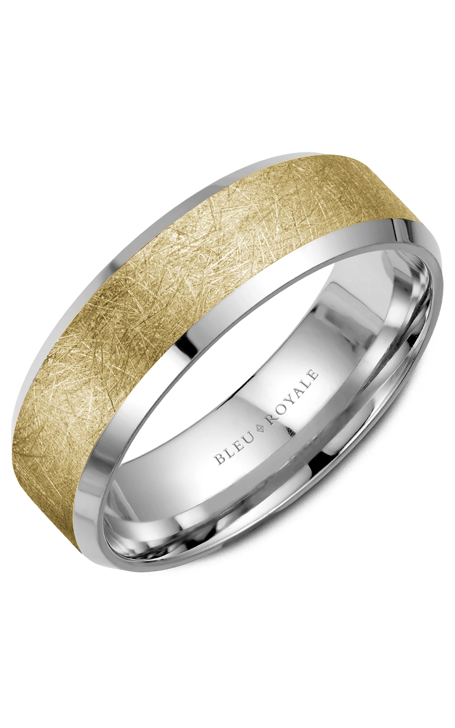 Bleu Royale Men's Wedding Band RYL-104YW7