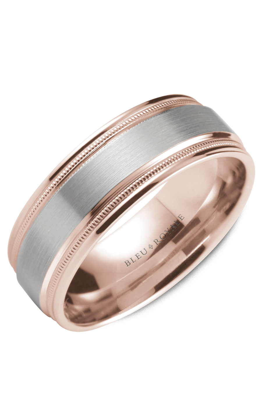 Bleu Royale Men's Wedding Band RYL-105WR65