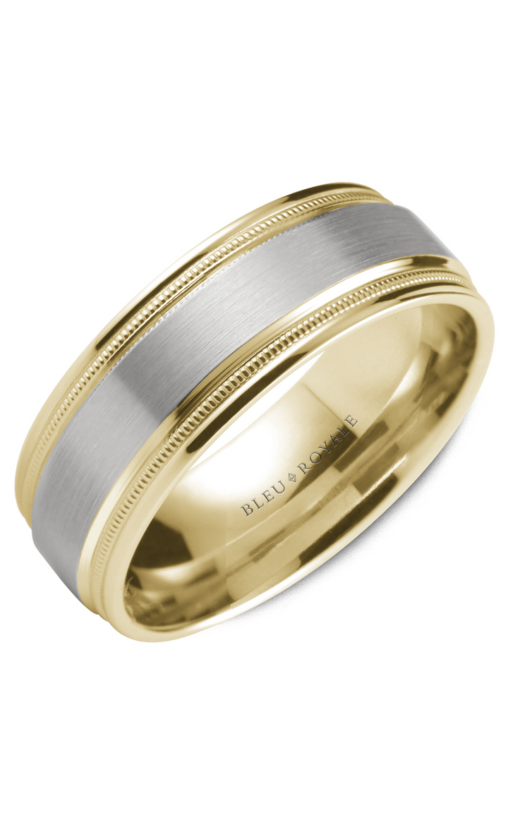 Bleu Royale Men's Wedding Band RYL-105WY65