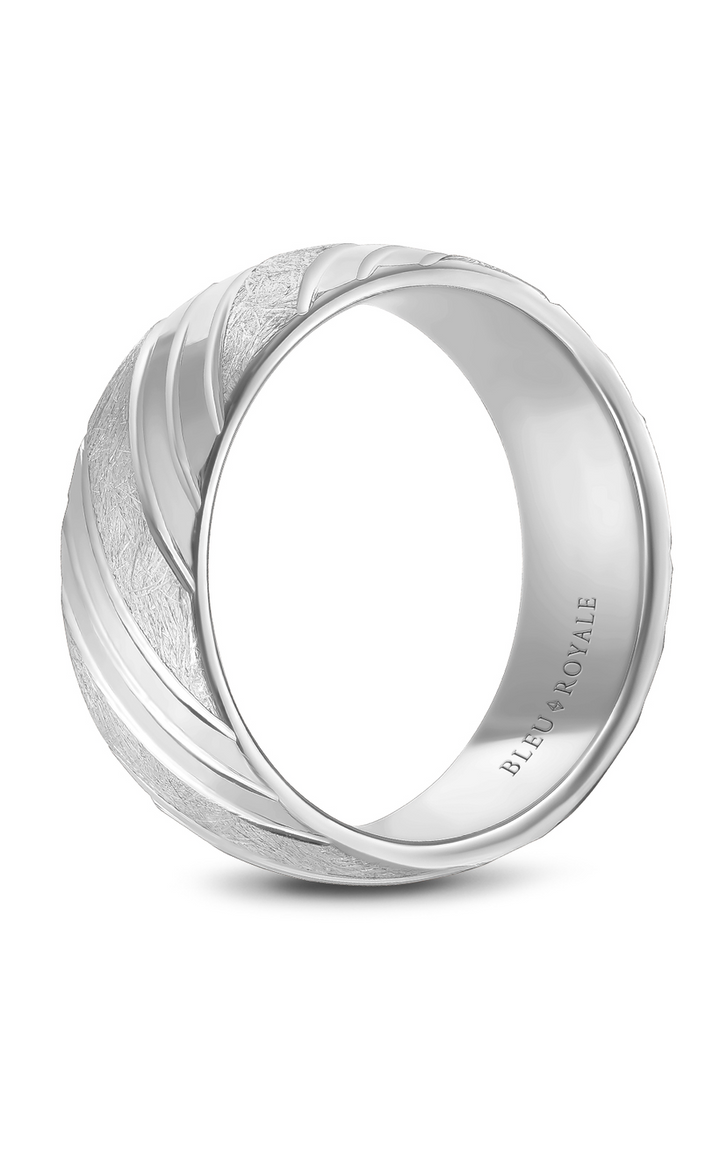 Bleu Royale Men's Wedding Band RYL-108W85