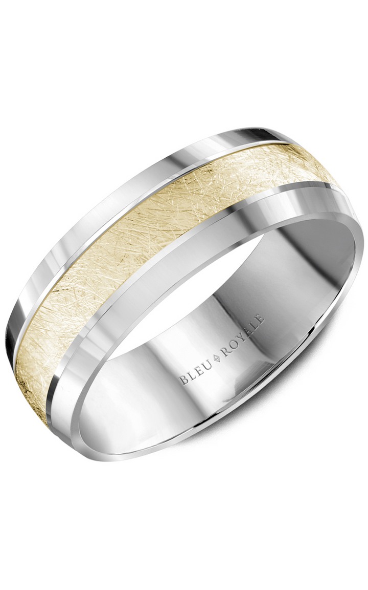 Bleu Royale Men's Wedding Band RYL-112YW85