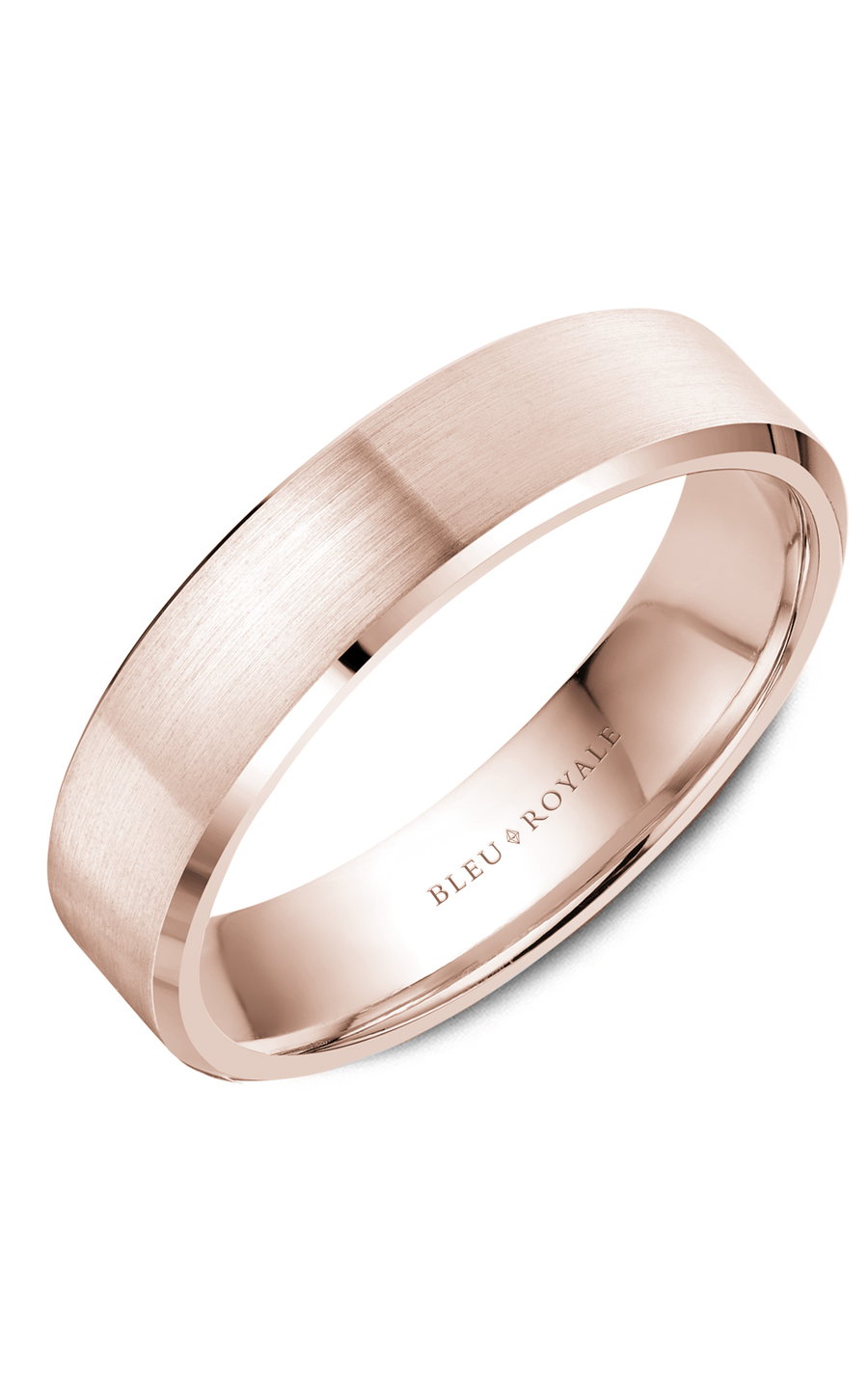 Bleu Royale Men's Wedding Band RYL-118R55