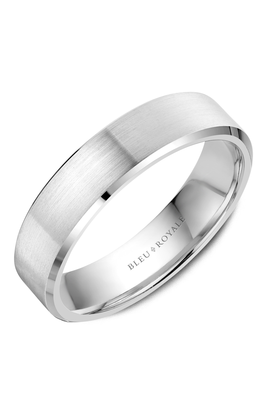 Bleu Royale Men's Wedding Band RYL-118W55