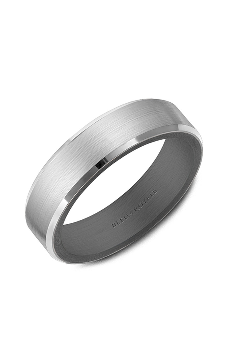 Bleu Royale Men's Wedding Band RYL-131WT6