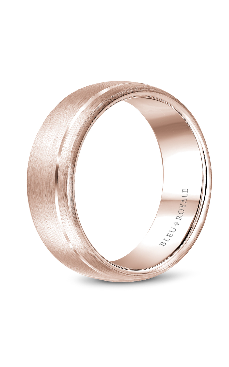 Bleu Royale Men's Wedding Band RYL-003R85