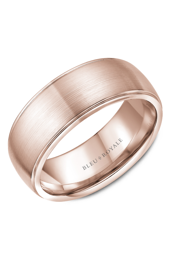 Bleu Royale Men's Wedding Band RYL-005R85