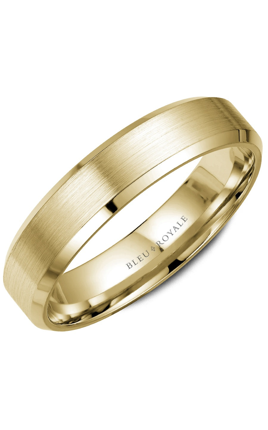 Bleu Royale Men's Wedding Band RYL-023Y55