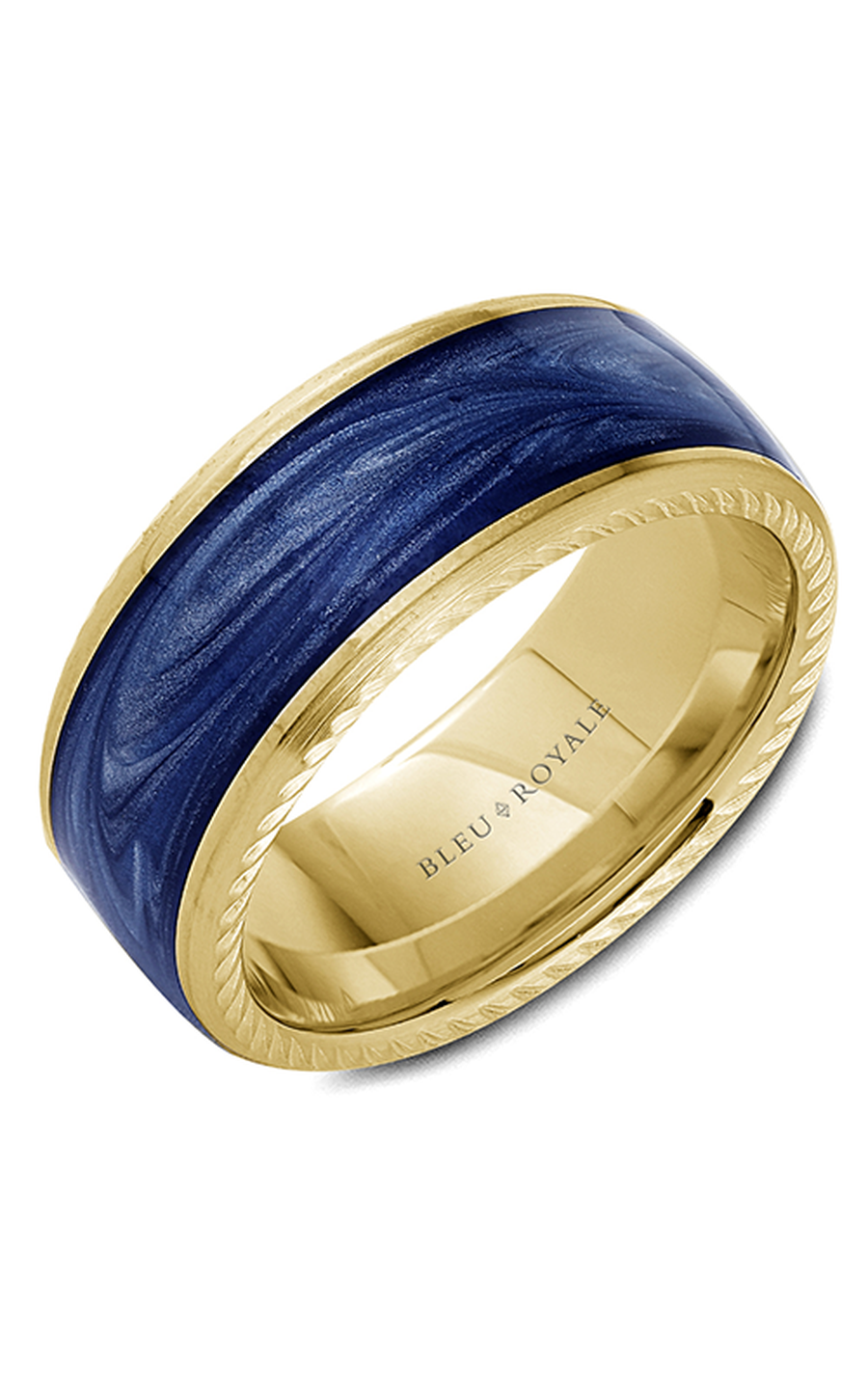 Bleu Royale Men's Wedding Band RYL-133UBY95