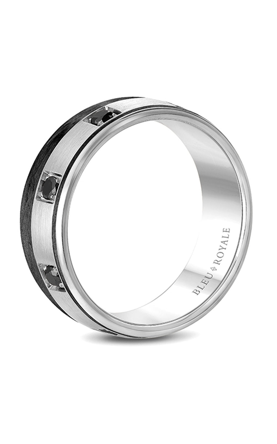 Bleu Royale Men's Wedding Band RYL-019WBD85