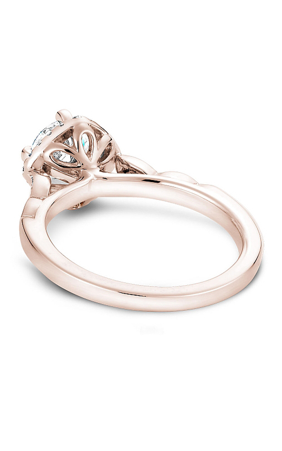 Noam Carver Floral Engagement Ring B084-01RA