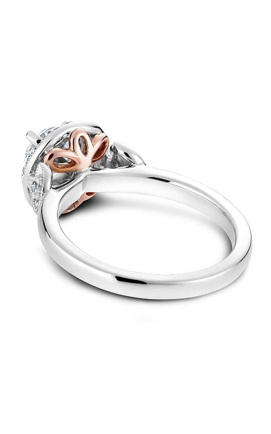 Noam Carver Floral Engagement Ring B072-01A