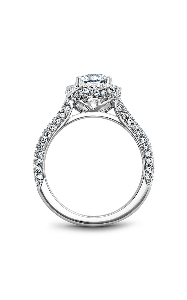 Noam Carver Floral Engagement Ring B164-01A