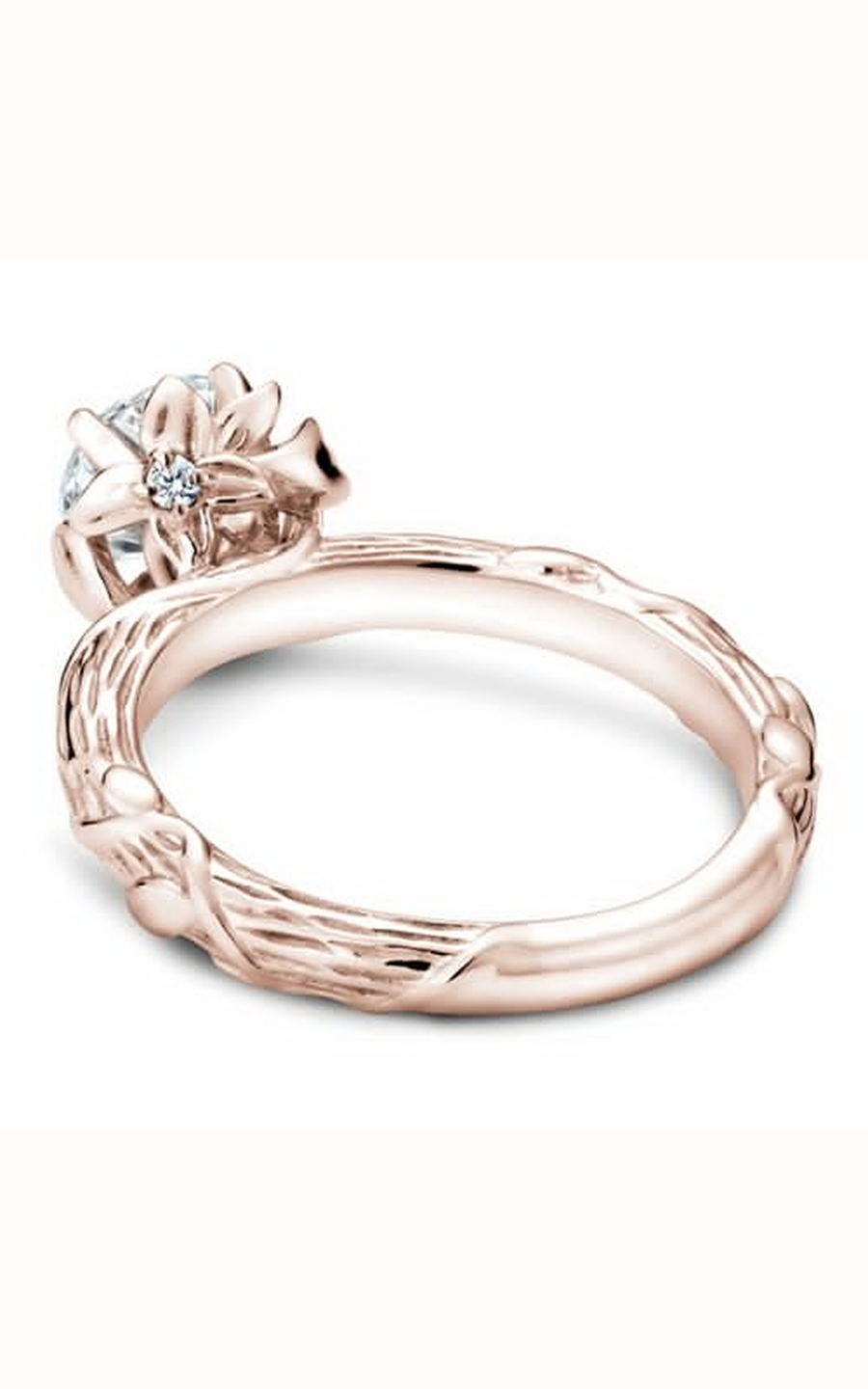 Noam Carver Floral Engagement Ring B081-01RA