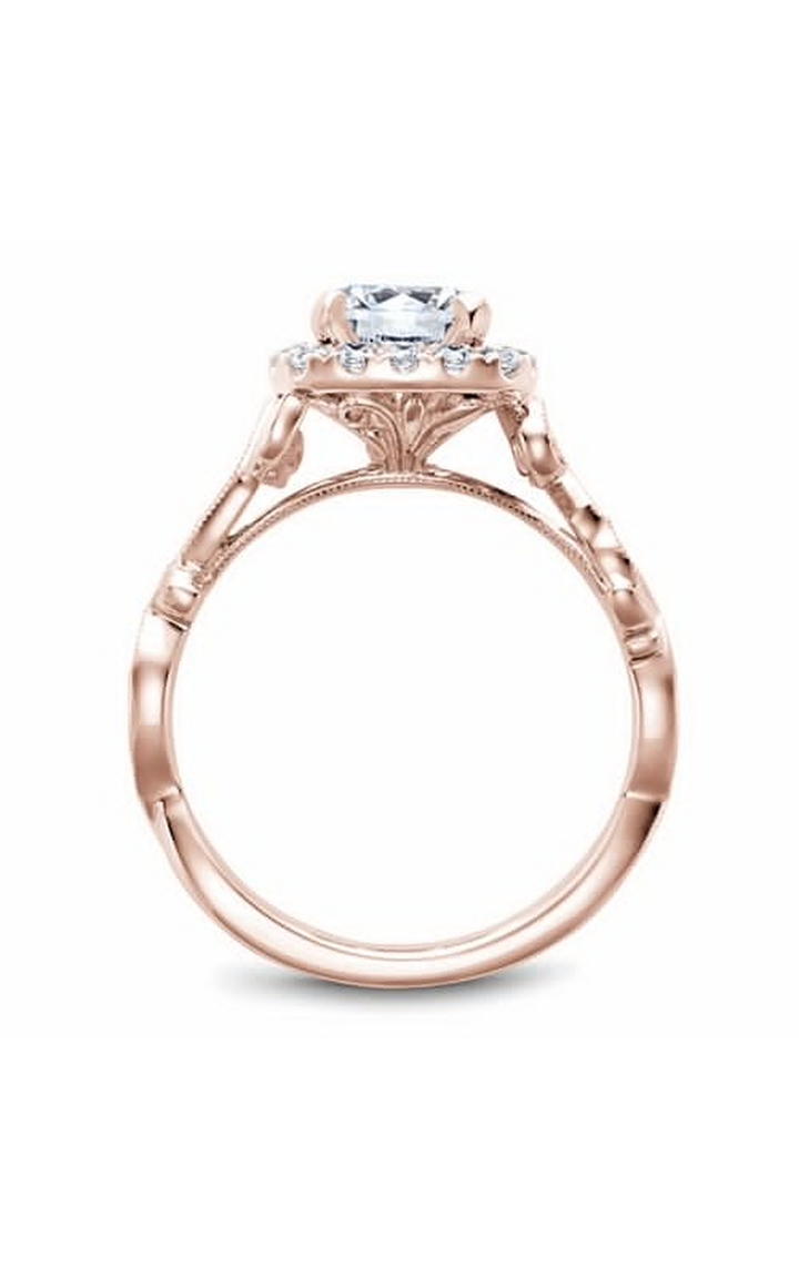 Noam Carver Floral Engagement Ring B151-01RA