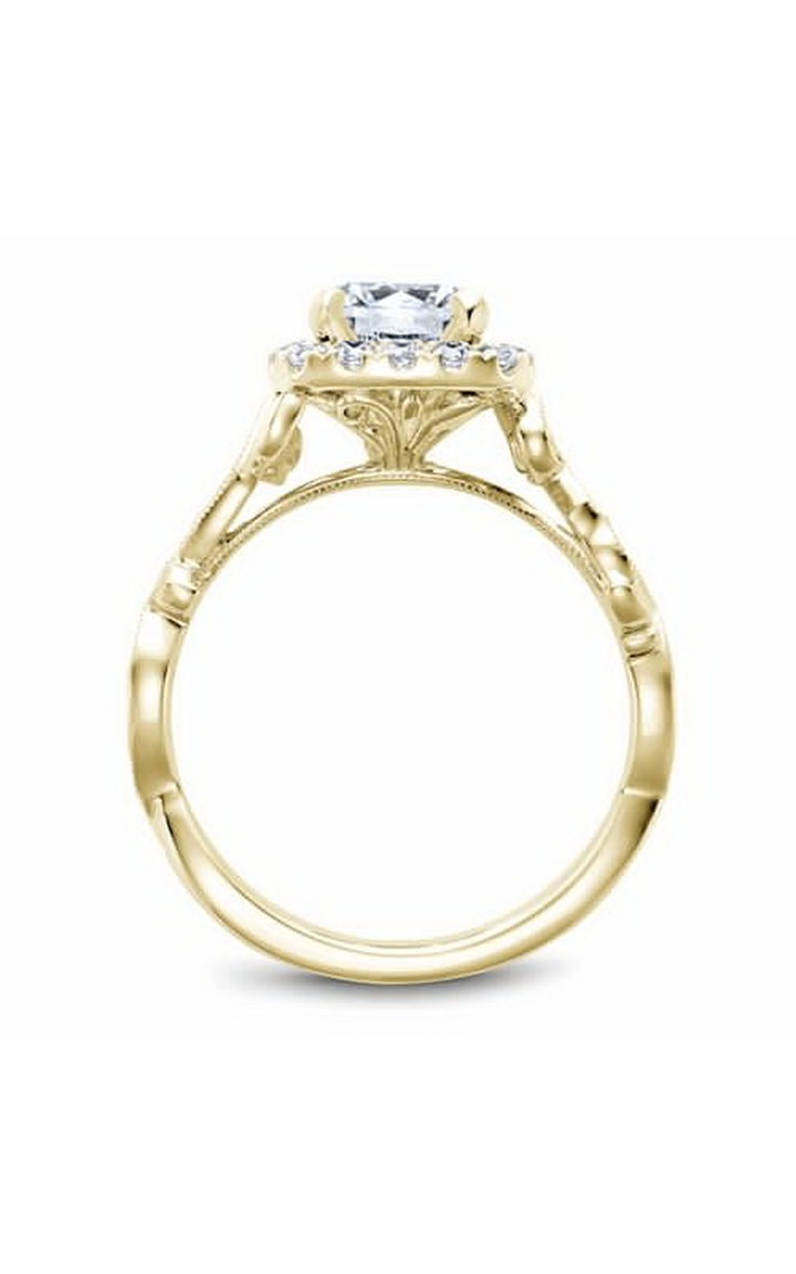 Noam Carver Floral Engagement Ring B151-01YA