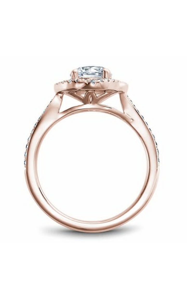 Noam Carver Floral Engagement Ring B176-01RA