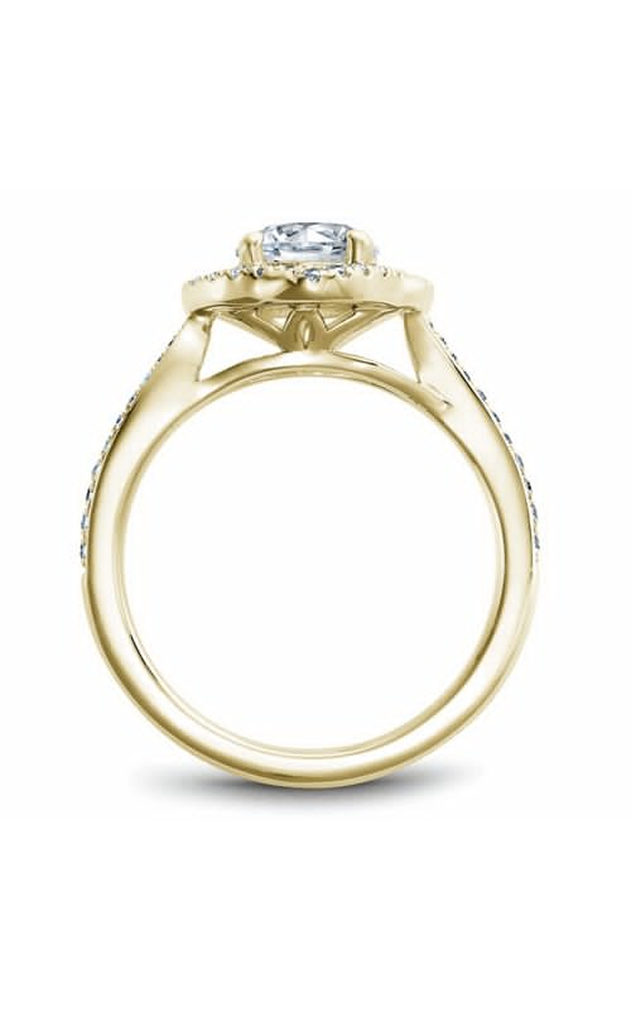 Noam Carver Floral Engagement Ring B176-01YA