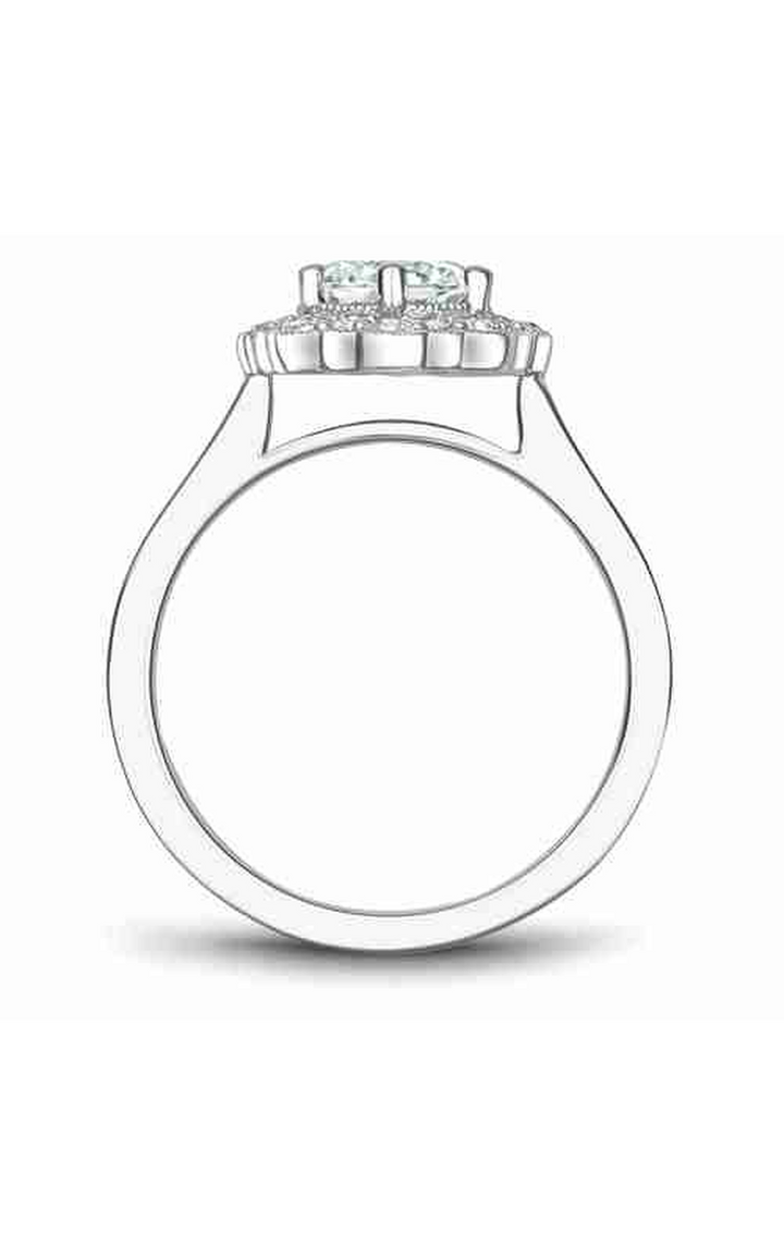 Noam Carver Floral Engagement Ring B243-01A