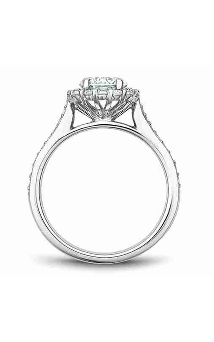 Noam Carver Floral Engagement Ring B250-01A