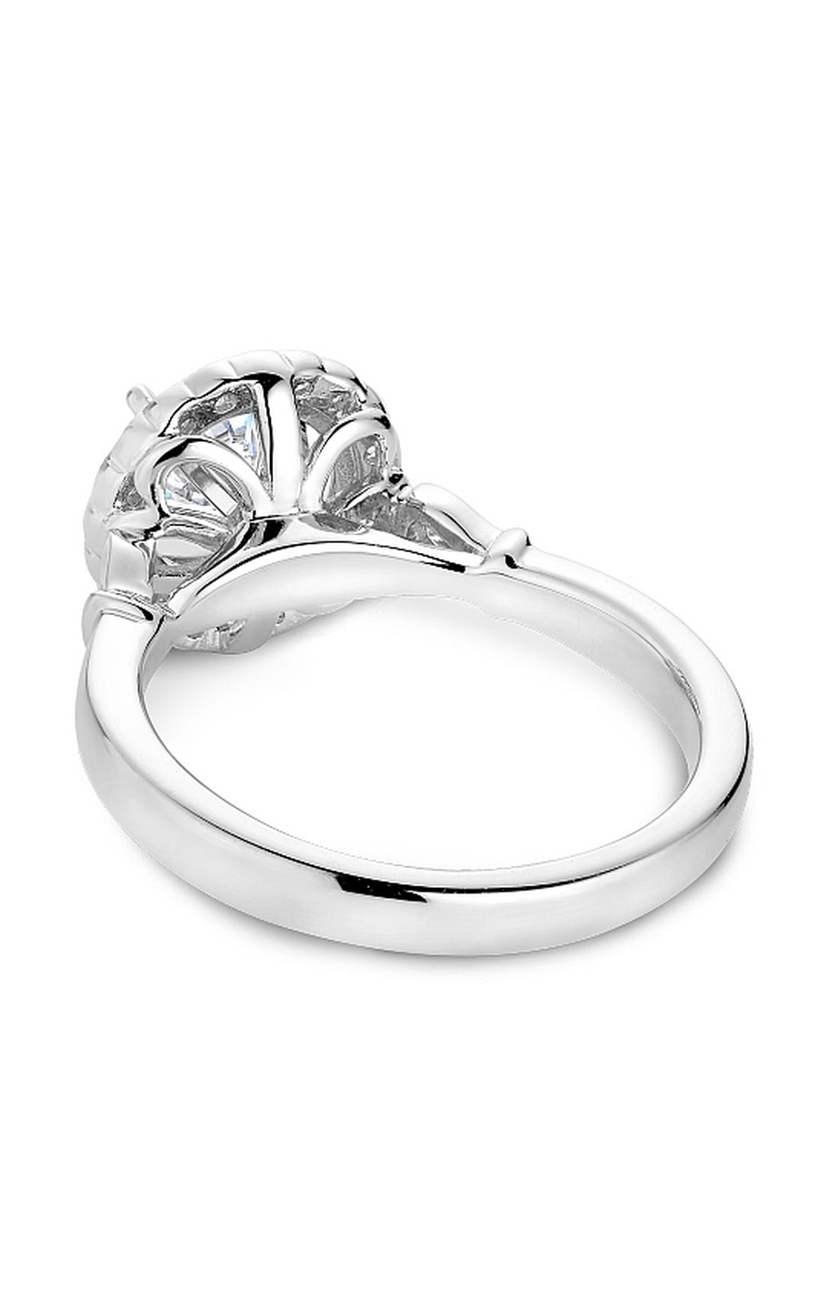 Noam Carver Floral Engagement Ring B065-01A