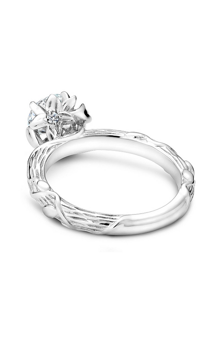 Noam Carver Floral Engagement Ring B081-01A