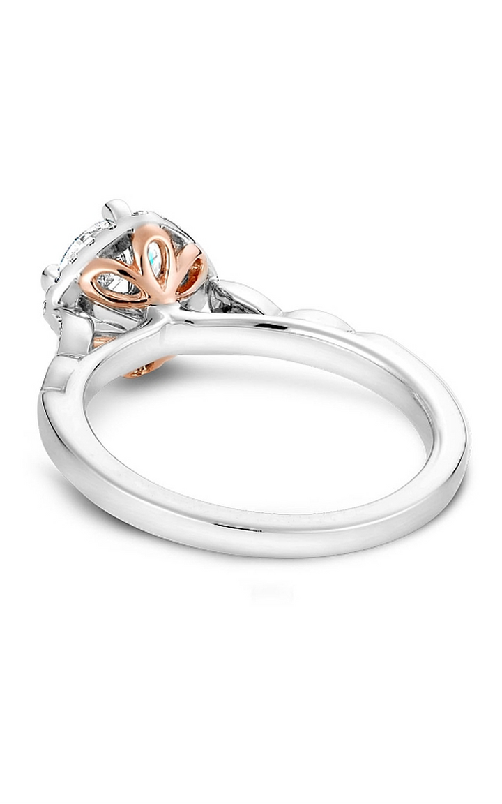 Noam Carver Floral Engagement Ring B084-01A