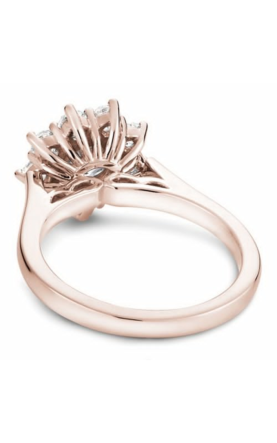 Noam Carver Floral Engagement Ring B090-01RA