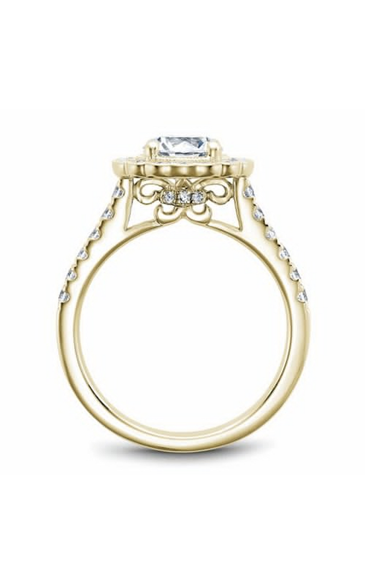 Noam Carver Floral Engagement Ring B150-01YA