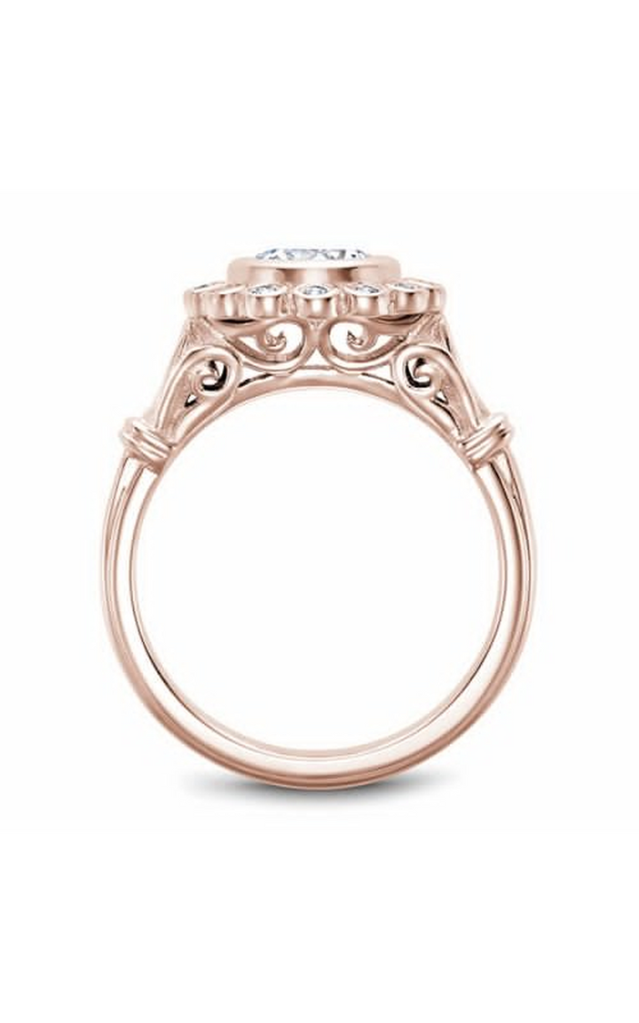 Noam Carver Floral Engagement Ring B170-01RA