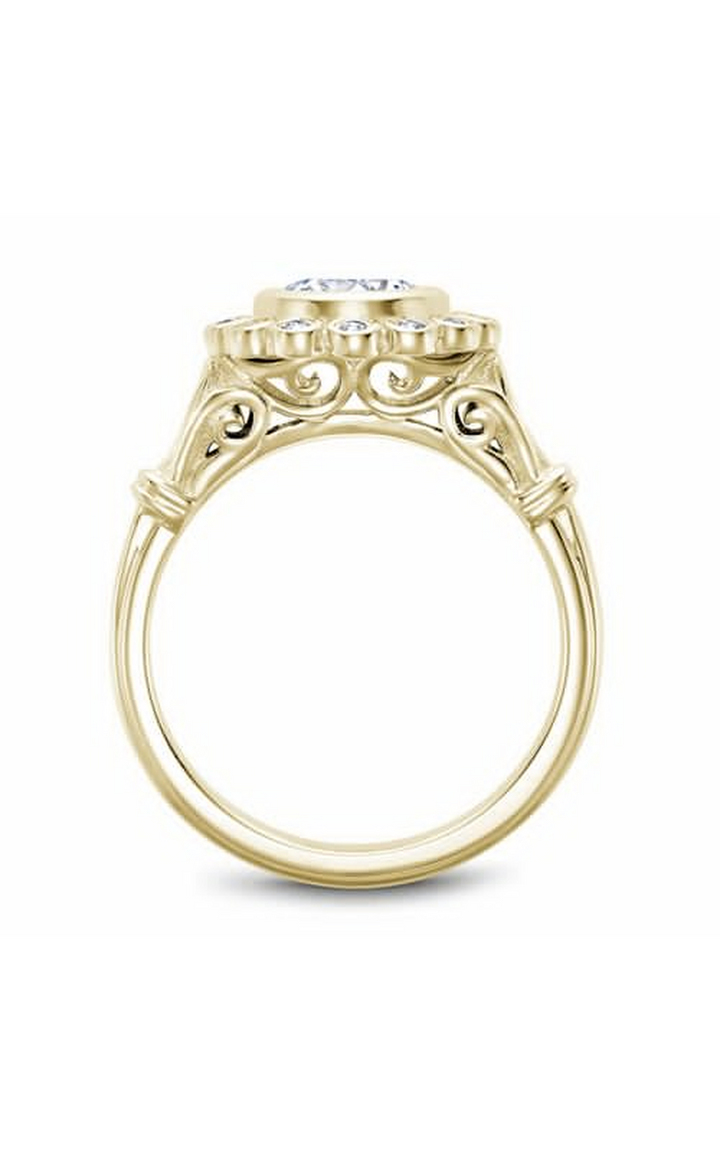 Noam Carver Floral Engagement Ring B170-01YA